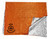 83"x 51" Orange Heavy Duty Emergency Aluminized Blanket, Tear Resistant
