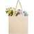 SM-5228NTFront - Organic 6oz Cotton Dual Carry Tote