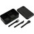 1022-14BKAngle-Right - Bamboo Fiber Lunch Box with Utensils