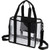 7901-58BKAngle-Left - Small Clear Tote