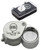 10x18mm Chrome Round Body Jewelers Loupe in Plastic Storage Box