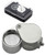10x18mm Chrome Round Body Jewelers Loupe in Plastic Storage Box