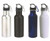 22 Oz. Wide Mouth Stainless Steel Water Bottle with Carabiner