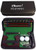 Golf Putter Set Game in Black Leather Case