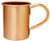 14 Oz Aluminum cup, copper coated inside and out