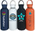 16 Oz. Stainless Steel Vacuum Insulated bottle with twist-on lid and carry loop