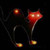 Black Cat Flash Lapel Pin