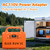 8-in-1 Outputs 100W LiFePO4 Power Station AC 110V Power Adapter