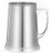 14 Oz. Double Wall Stainless Steel Barrel Beer Mug w/ Finger Grip Handle