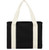 Black Cotton Tote w/ Cotton Handles