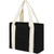 Black Cotton Tote w/ Cotton Handles