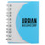 3.4'' x 4.5'' FSC® Recycled Post Spiral Notebook