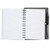 5'' x 7'' Recycled Pace Spiral Notebook w Pen