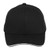 Recycled Cotton Twill 6 Panel Split Peak Ballcap