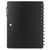 5'' x 7'' Recycled Dual Pocket Spiral Notebook w Pen
