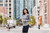 Women's QUADRA Long Sleeve Performance Quarter Zip Tee Shirt with Thumb Holes