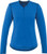 Women's QUADRA Long Sleeve Performance Quarter Zip Tee Shirt with Thumb Holes
