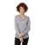 Women's QUADRA Long Sleeve Performance Quarter Zip Tee Shirt with Thumb Holes