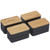 Stackable Bamboo Fiber Bento Box