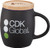 Hearth Ceramic Mug with Wood Lid/Coaster 15oz