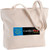 Zippered 10oz Cotton Canvas Shopper Tote