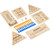Wooden 6-in-1 Travel Peg Game Set