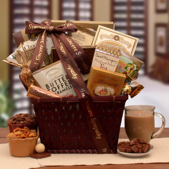 Sending Our Prayers Sympathy Gift Basket | Bereavement Gift Basket