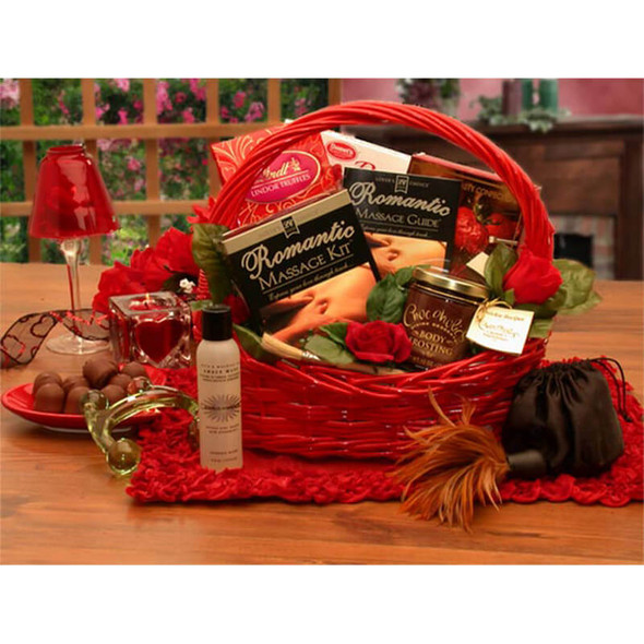 Romantic Massage Romance  Gift Basket