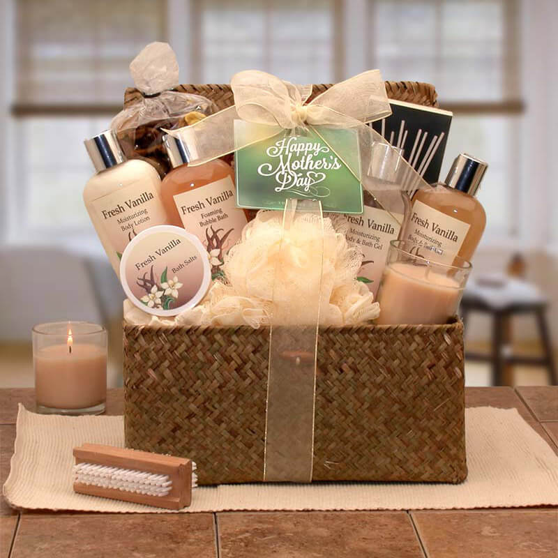 Relaxation Gift Basket for Mom on the 1st Day of School (or any