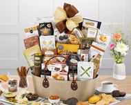 Deluxe Gourmet Treasures Basket
