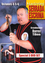 MASTERING SERRADA ESCRIMA  3 DVD SET (Vol-4, 5 & 6)