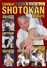 Combat Shotokan Karate -  Vol.1-2-3-4-5 ( Box Set - 5 DVDs ) - by Tom Muzila