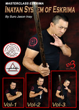 Inayan System of Eskrima - Vol.1-2-3 ( Box Set - 3 DVDs ) - by Suro Jason Inay