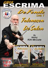Giron Escrima - Vol.1-2-3 ( Box Set - 3 DVDs ) by Master Kirk McCune