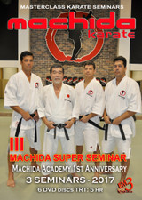KARATE MACHIDA - Seminar 2017 - ( Box Set - 6 DVDs )