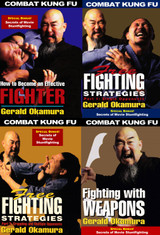Combat Kung Fu - Vol.1-2-3-4 - by Gerald Okamura ( Box Set - 4 DVDs )