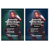 American Shaolin Kenpo - Vol.1-2 - by June Castro ( Box Set - 2 DVDs )
