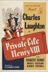 The Private Life Of Henry VIII - Starring Charles Laughton, Robert Donat and Franklin Dyal