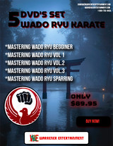 Mastering Wado Ryu Karate - Box Set ( 5 DVDs )