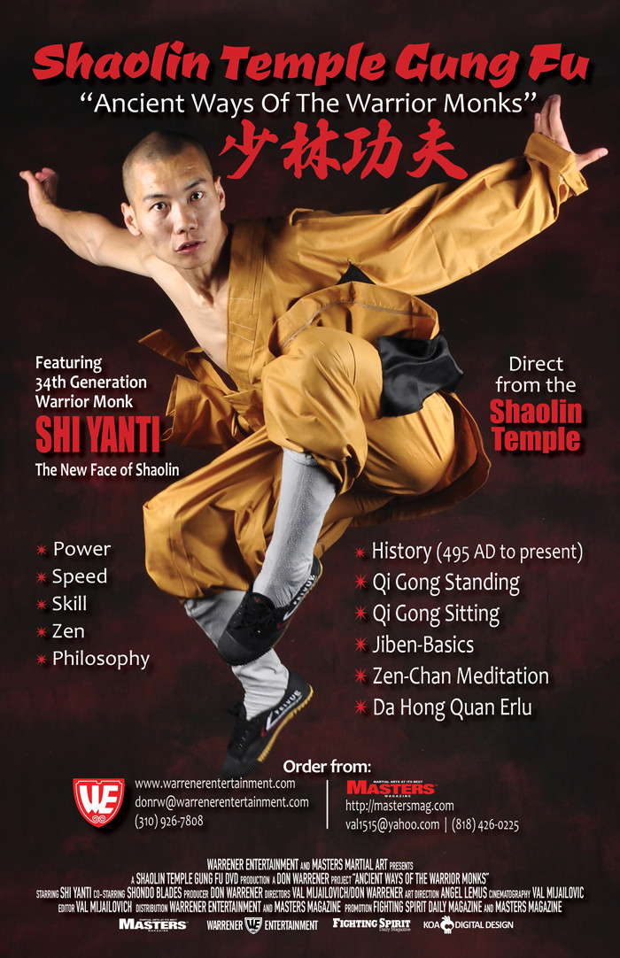 6 DVD SET Shaolin Temple Gung Fu - Shi Yanti main image 0