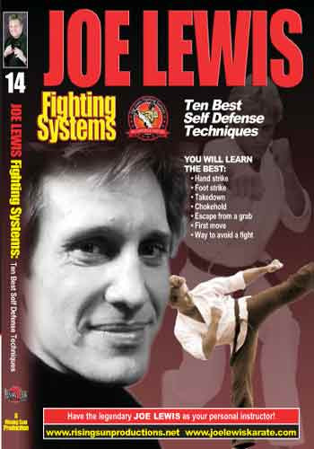 Joe Lewis The Ten Best Self Defense Techniques Warrener Entertainment
