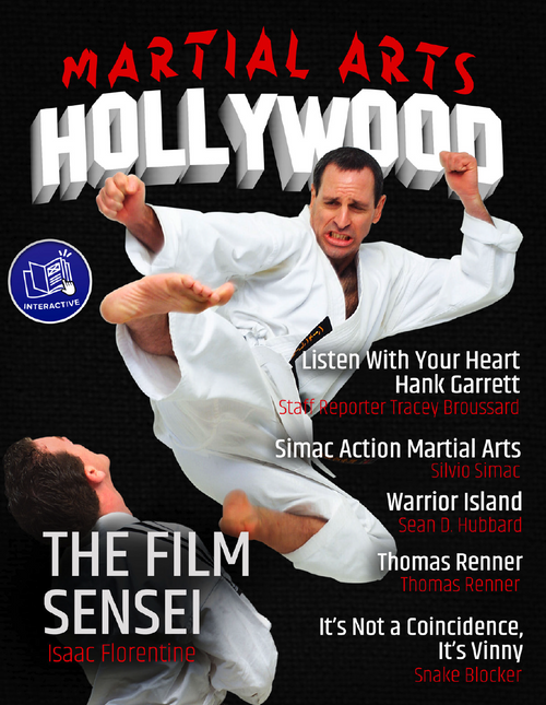 Martial Arts Hollywood Issue 1 Magazine Print Copy Warrener Entertainment