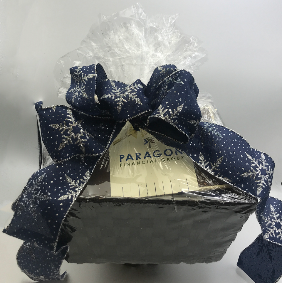 Gift Basket French Macarons & Gourmet Chocolate Bonbons