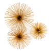 Erizo Urchin Medium Gold Sphere
