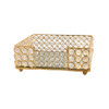 Servilleta Gold Cristal Table Napkin Holder
