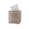 Tejido Silver Cristal Tissue Box Holder