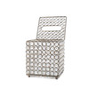 Tejido Silver Cristal Tissue Box Holder