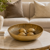 Almendra Gold Almond Object - Set of 2