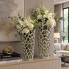 Rama Twigs Barrel Large Table Vase - Silver