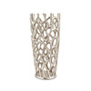 Rama Twigs Barrel Small Table Vase - Silver